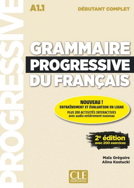 Grammaire progressive du français, débutant complet + webapp