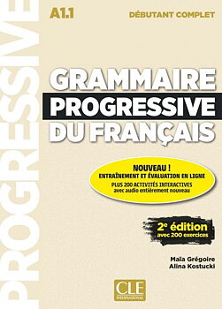 Grammaire progressive du français, débutant complet + webapp