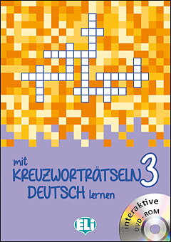 Mit Kreuzworträtseln Deutsch lernen 3 , book+DVD-ROM