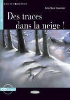 Des traces dans la neige! (Book + audio)