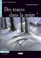 Des traces dans la neige! (Book + audio)