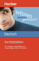 Verbtabellen Deutsch