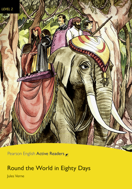 Level 2 - Round the World in Eighty Days, Book+CD Rom