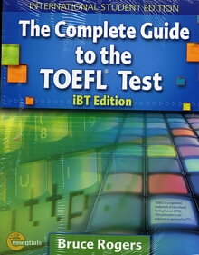 The Complete Guide to the TOEFL Test iBT Edition, Text/CD-ROM/Online Tutorial