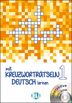 Mit Kreuzworträtseln Deutsch lernen 1 , book+DVD-ROM