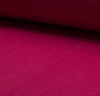  Fleece tyg  FUXIA  färg