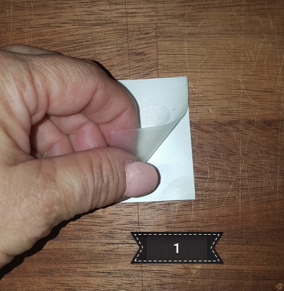 Nisse fotspår och nisse schablon  olika färger som går att ta bort  - 5