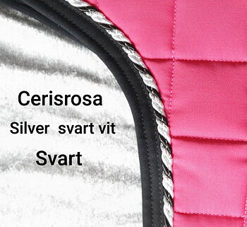 Nr 12 Ceris / svart silver vit /  Svart. 