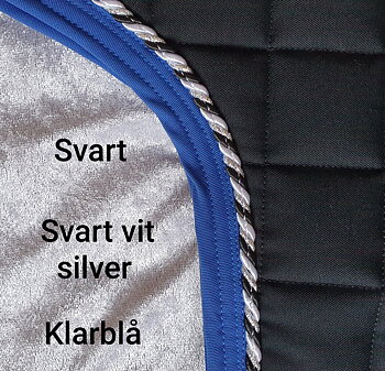 Nr 11 Svart /Svart vit silver / blå Mias Vojlock island