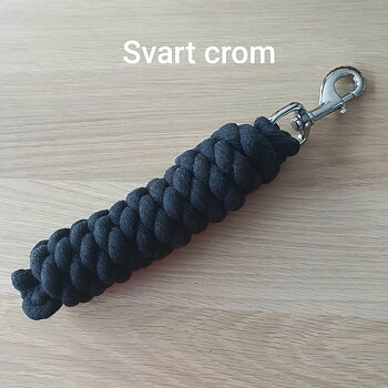 K13 Grimskaft  Svart 2 meter bomull  crom hake .