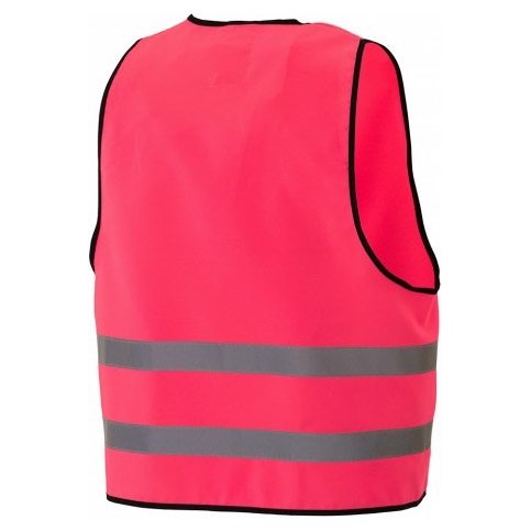Reflexväst i rosa tryck med hopphäst & text KÖR SAKTA SAKTA FÖRBI OSS TACK  :) - 5