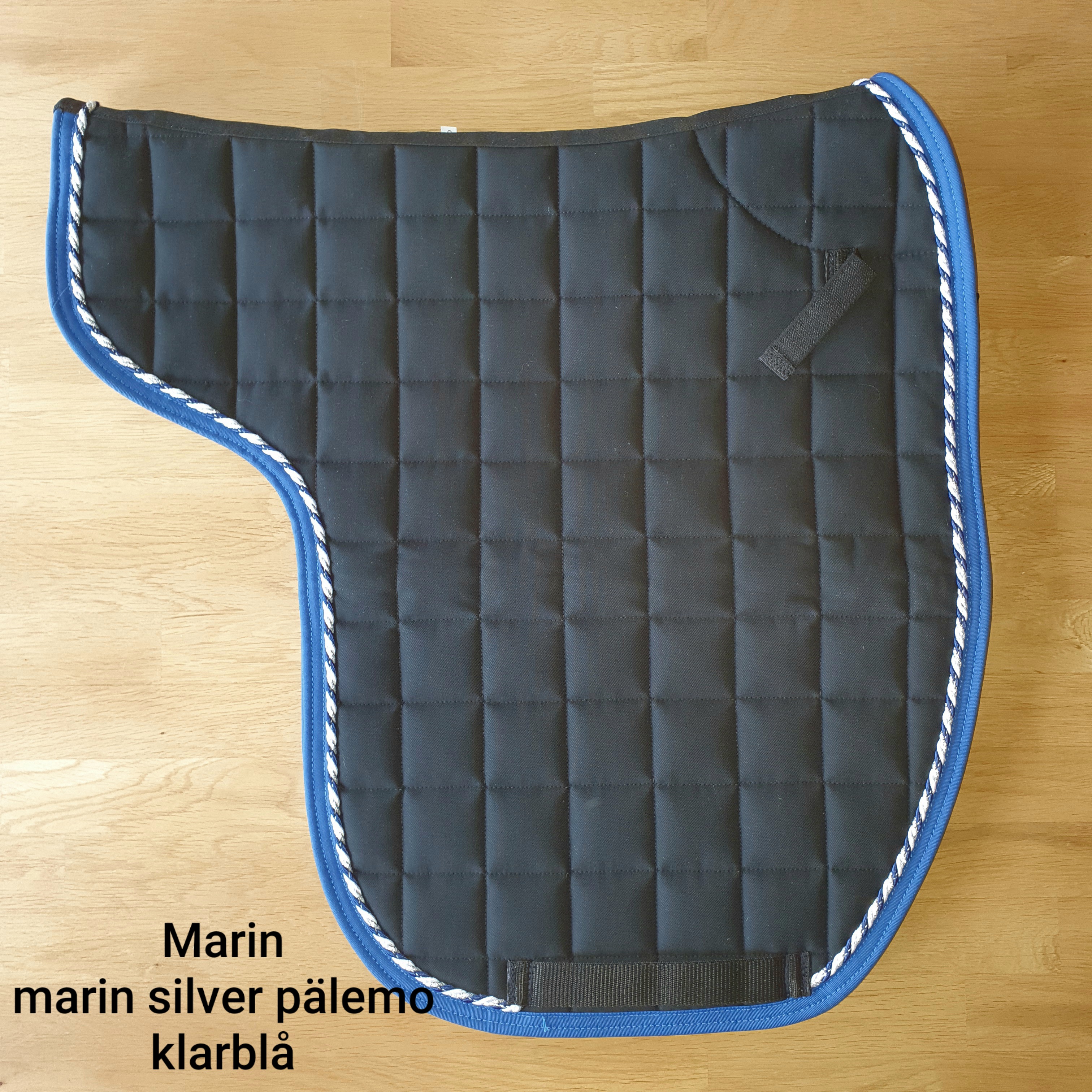 Nr 122  Marin /  silver pärlemo marin  / Blå Mias RS islandshäst vojlock