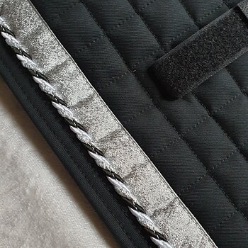 Nr5 Tömkörning underlägg  Mias  super kvalite ! Svart / svart vit silver / Silver / Svart 60 x 24 cm