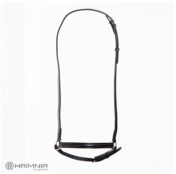 HRIMNIR Nosgrima låg  Drops  svart läder 20 -22-24 cm