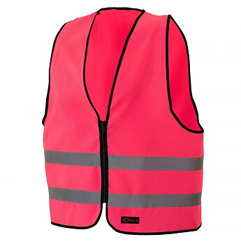 Fridtids reflexväst vuxen Orange Gul Rosa utan tryck. Hög kvalite !