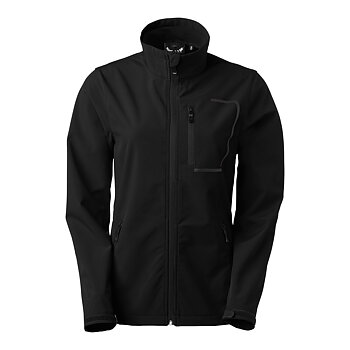 3 Softshell tun modell i  svart eller marin med reflex tryck Bjursby loggan
