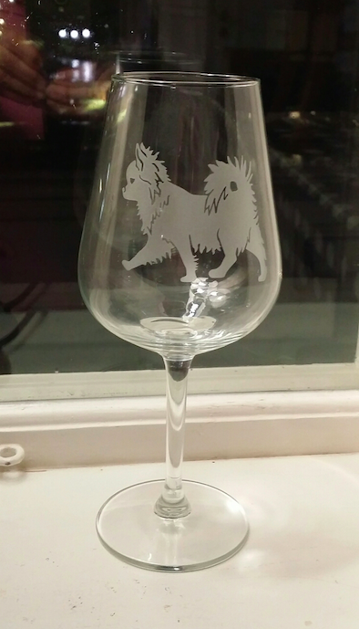 Nr 3 Vit / Röd vinsglas  Chihuahua 68 cl  & 49 cl - 2