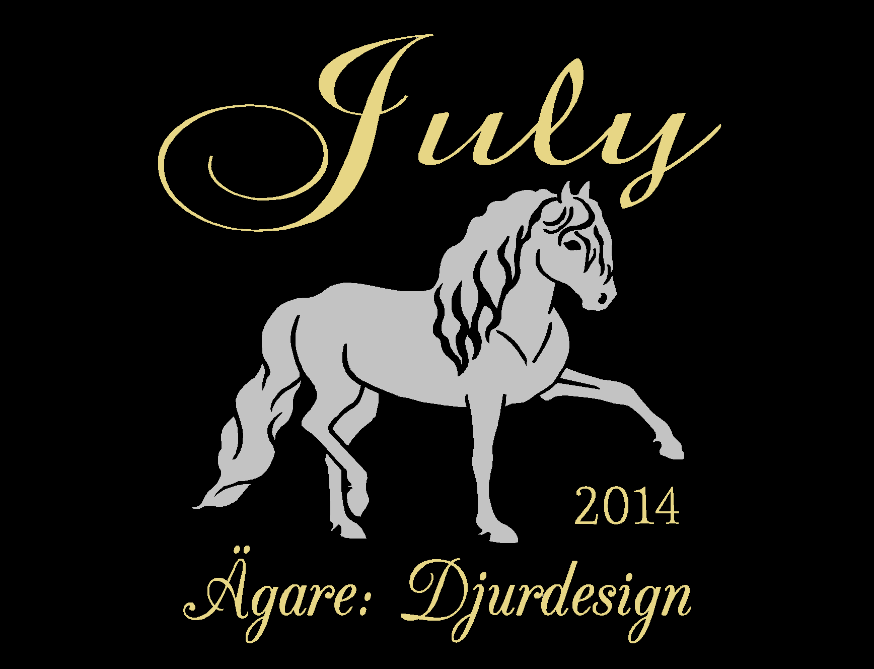  Boxskylt med Lusitano / Pere