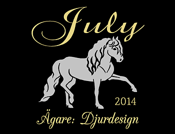  Boxskylt med Lusitano / Pere