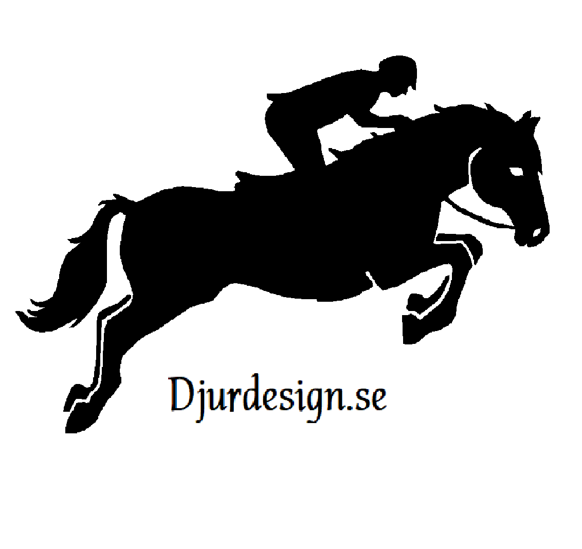 nr 7 Hopp häst med ryttare kort hår