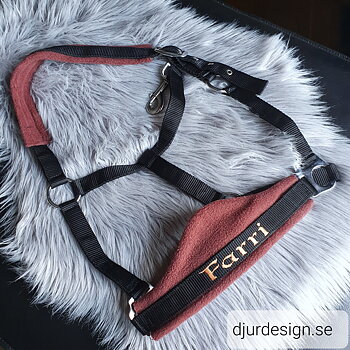 FULL CERISROSA grimma crom spänne med namn brodyr, max 20 bokstäver tillval fleece foder