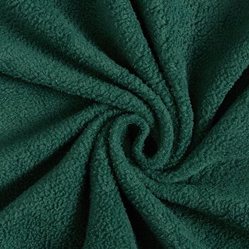  Fleece tyg MÖRKGRÖN färg 