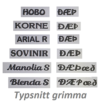 FULL Röd mässing grimma med namn brody A-B 50 cm C-D 34 cm