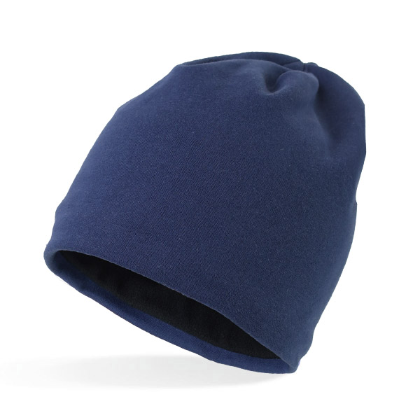 Perfekt till hovslagare ! Mössa Svart eller marin / fleece foder med reflextryck hovslagare  - 2