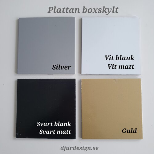 Nr 2 Boxskylt Shetlandsponny och text - 4