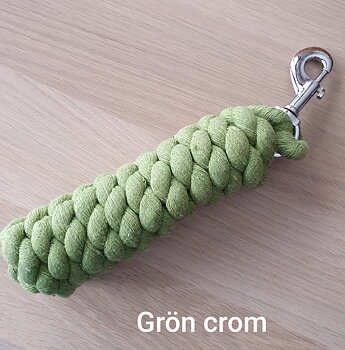 K7 Grimskaft  Grön 2 meter bomull  crom hake .