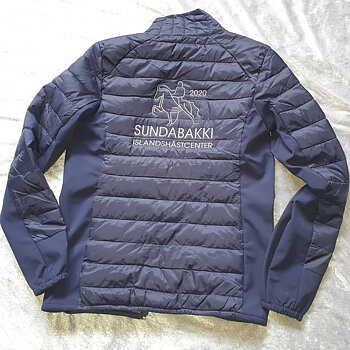 Bubbeljacka / softshell   Marinblå  & Svart  Sundabakki  Kurs jacka  Herr XS - XXL