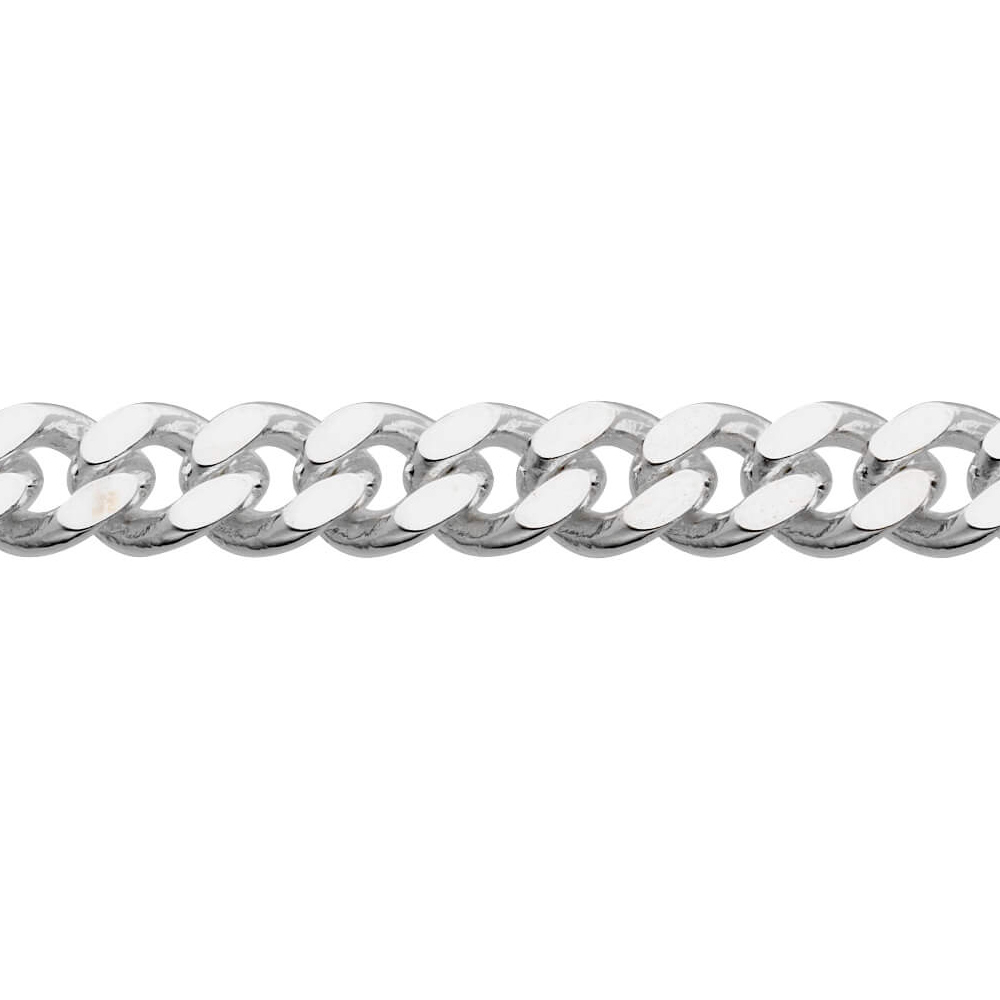 Curb Chain Silver Necklace 45 Cm Mila Silver Jewellery