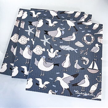  Disktrasa med motiv , Sjöfåglar