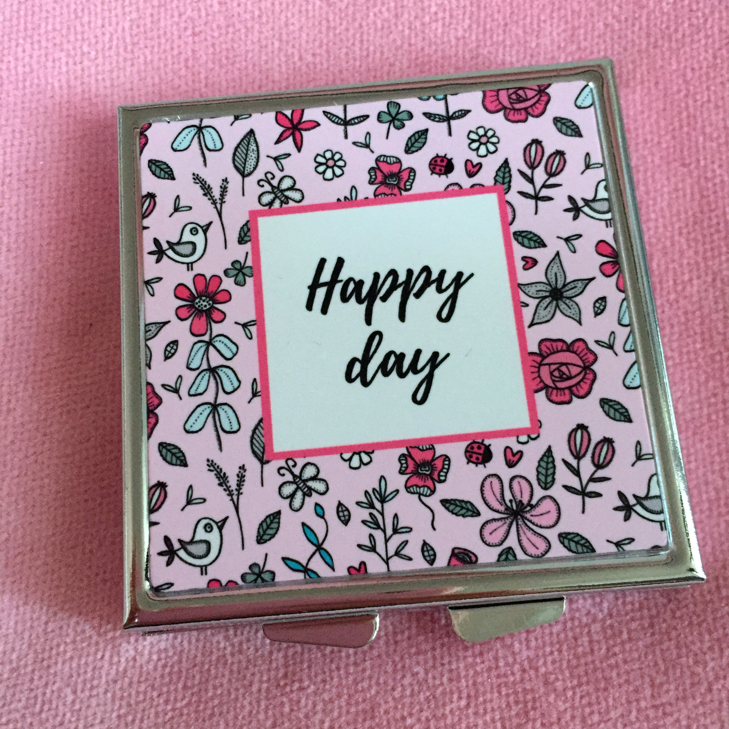 Fickspegel "Happy day" - 2