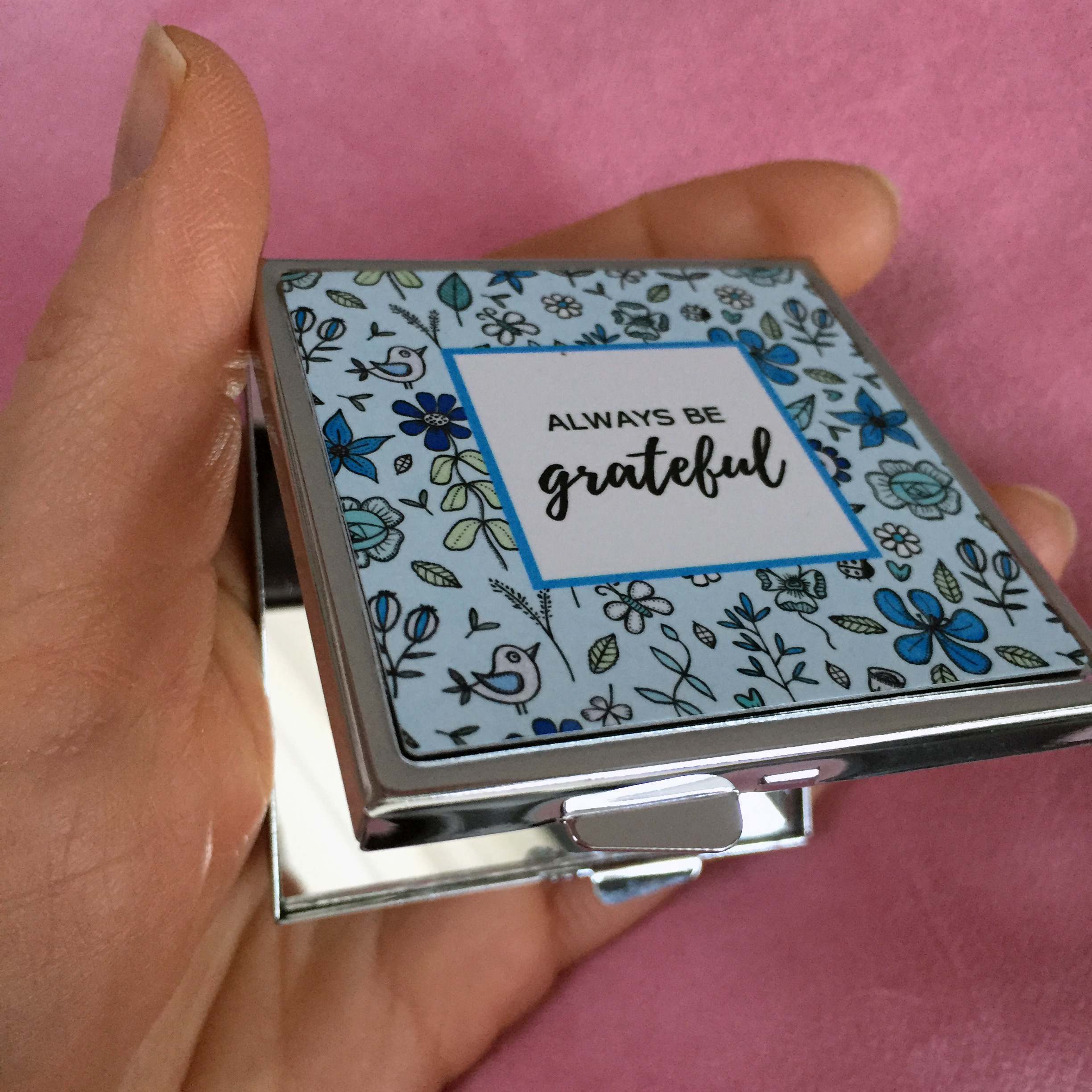 Fickspegel "Always be grateful" - 3