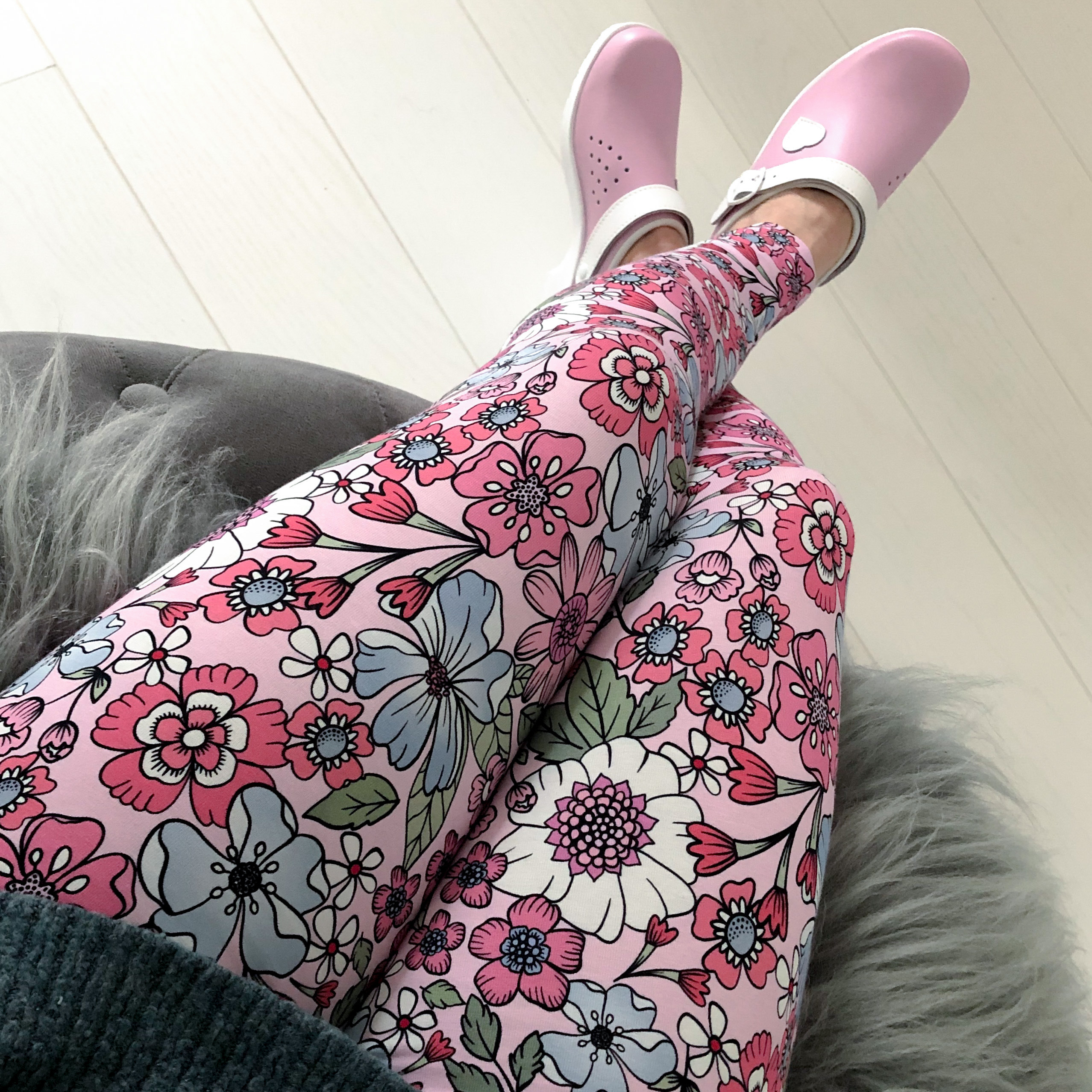 SLUTSÅLT Jerseytyg ekologisk bomull,  "Betsy" rosa, metervara - 4
