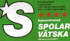 Spolarvätska 4 Liter - 2