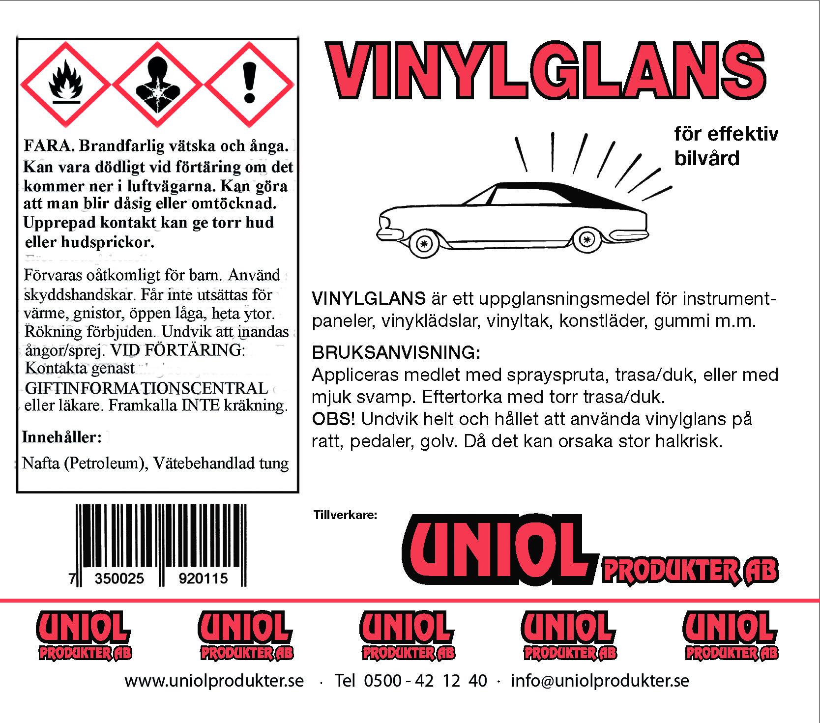 Vinylglans 25 Liter