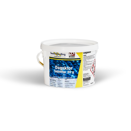 Dags-klor 70% tabletter 20 gr. 3 kg