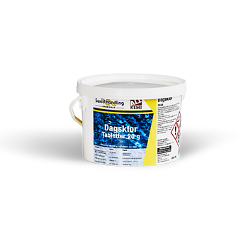 Dags-klor 70% tabletter 20 gr. 3 kg