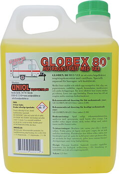 Globex 80 Husvagnstvätt med vax 5 liter