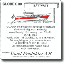 Globex 80 Båttvätt 2,5 Liter