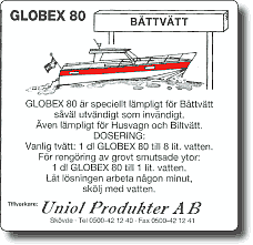 Globex 80 Båttvätt 210 Liter