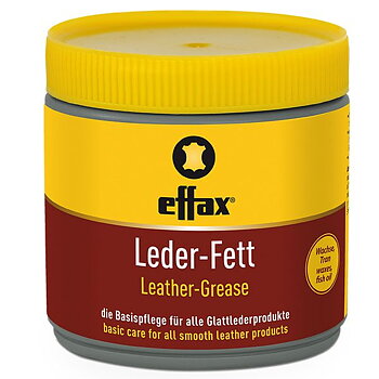Effax Läderfett, 500 ml. Svart