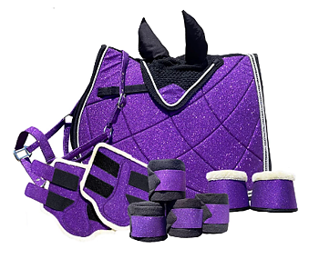 Perfect Match- Matchande tillbehör. Lila.  Storlek: Ponny