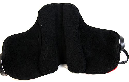 Bomlös sadel "Flex-trekk" 17" - 2