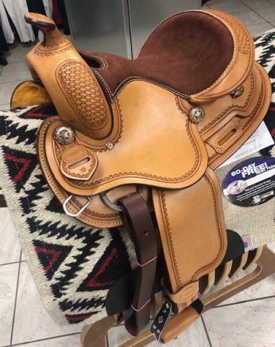 Denver westernsadel ponny 12" - 2