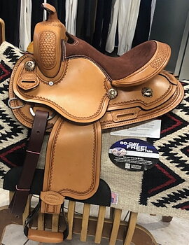 Denver westernsadel ponny 12"