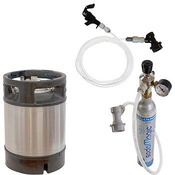 Draft Beer System with 9 l Ball-Lock Keg