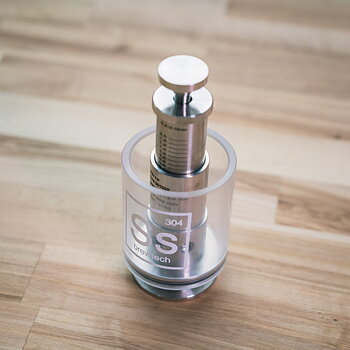 Sspunding valve med skala TC 1.5"